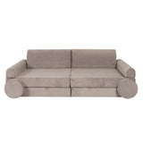 Vaikiška velvetinė sofa