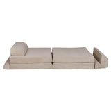 Vaikiška velvetinė sofa