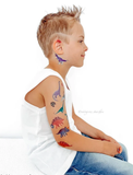 Ducky Street Unicorn Temporary Tattoos