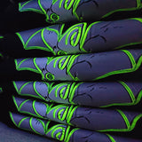 Drabužiai vaikams, marškinėliai trumpomis rankovėmis, drabužiai kūdikiams, vaikiški marškinėliai, t-shirts, neonas, šikšnosparnis, šviečia tamsoje