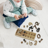 Montessori skaičių dėlionė
