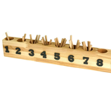 Montessori skaičiavimo žaidimas
