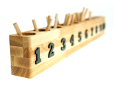 Montessori skaičiavimo žaidimas