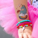 Ducky Street Unicorn Temporary Tattoos