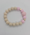 Silicone bead bracelets for girls