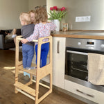 Montessori pagalbinis virtuvės bokštelis