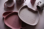Silicone plate with a sticky bottom - Katinukas