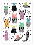 Ducky Street Temporary Tattoos "Slugs"