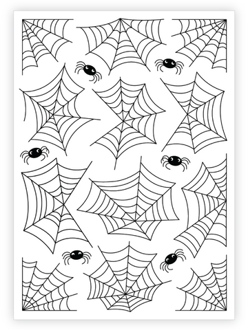 Ducky Street Temporary Tattoos "Spider Webs"