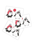 Ducky Street Temporary Tattoos for Kids Penguins