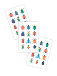 Ducky Street Temporary Tattoos "Beetles"