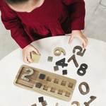 Montessori skaičių dėlionė